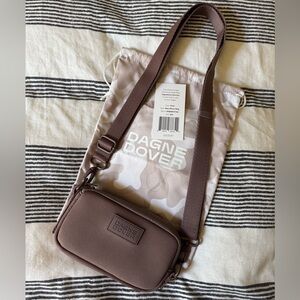 Dagne Dover MARA NEOPRENE PHONE SLING Crossbody Bag - Dune
